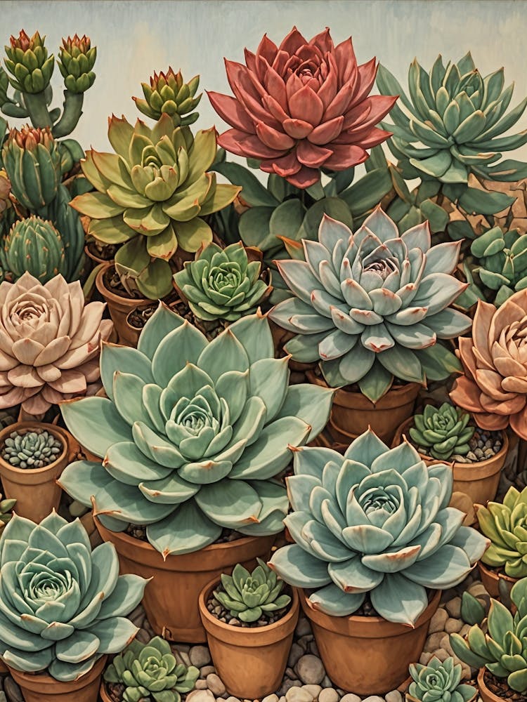 Succulents In Pots no2