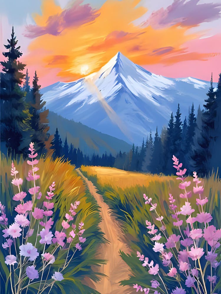 Sunset In The Mountains 38