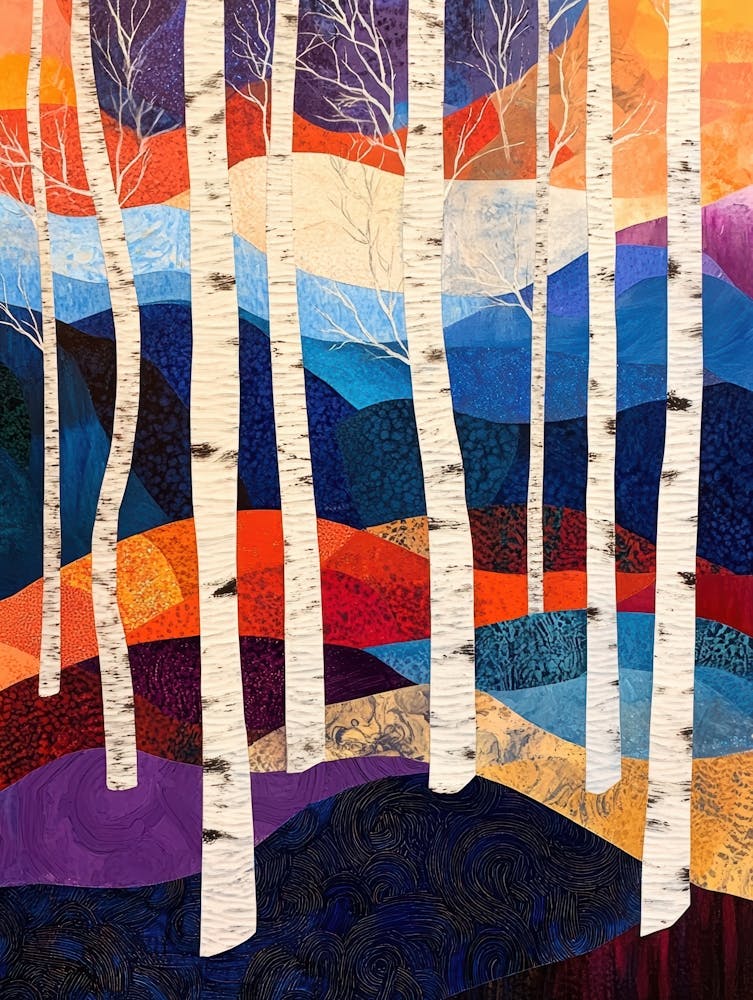 Birch Trees 9