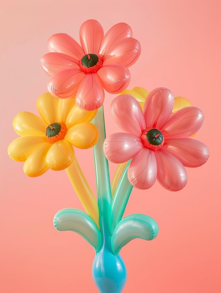 Dreamy Inflatable Flowers Black Eyed Susan