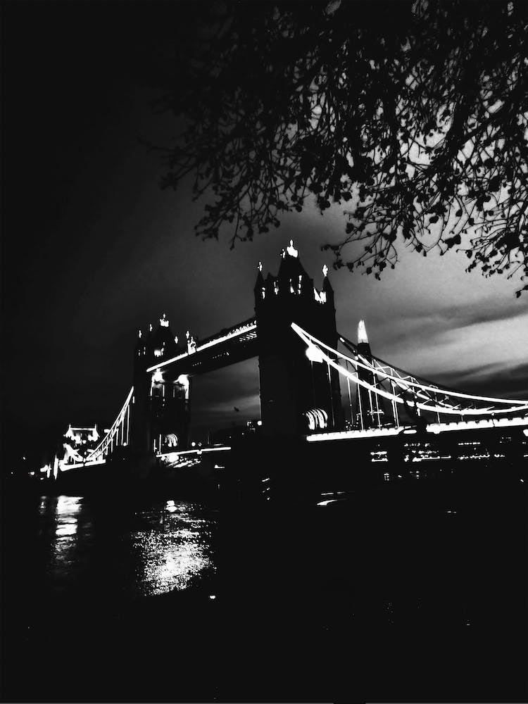 London Tower Bridge 2 Bw