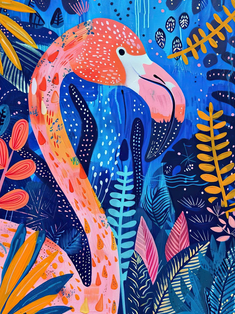 Jungle Poetry Matisse Style