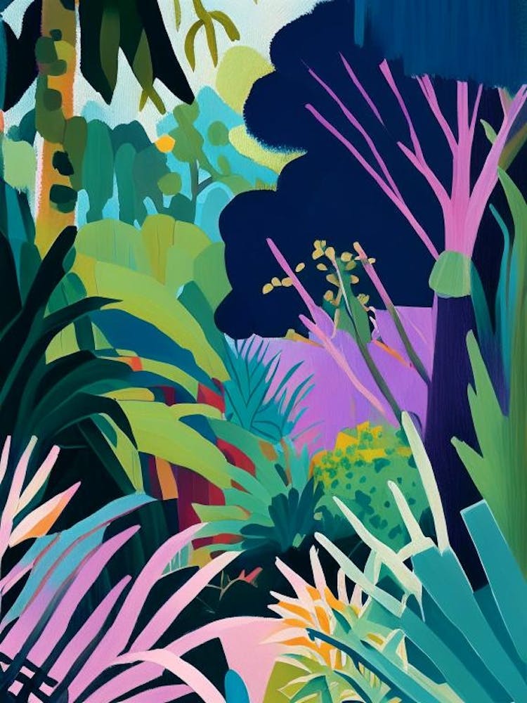 Kirstenbosch National Botanical Garden, 1, South Africa Abstract Still Life