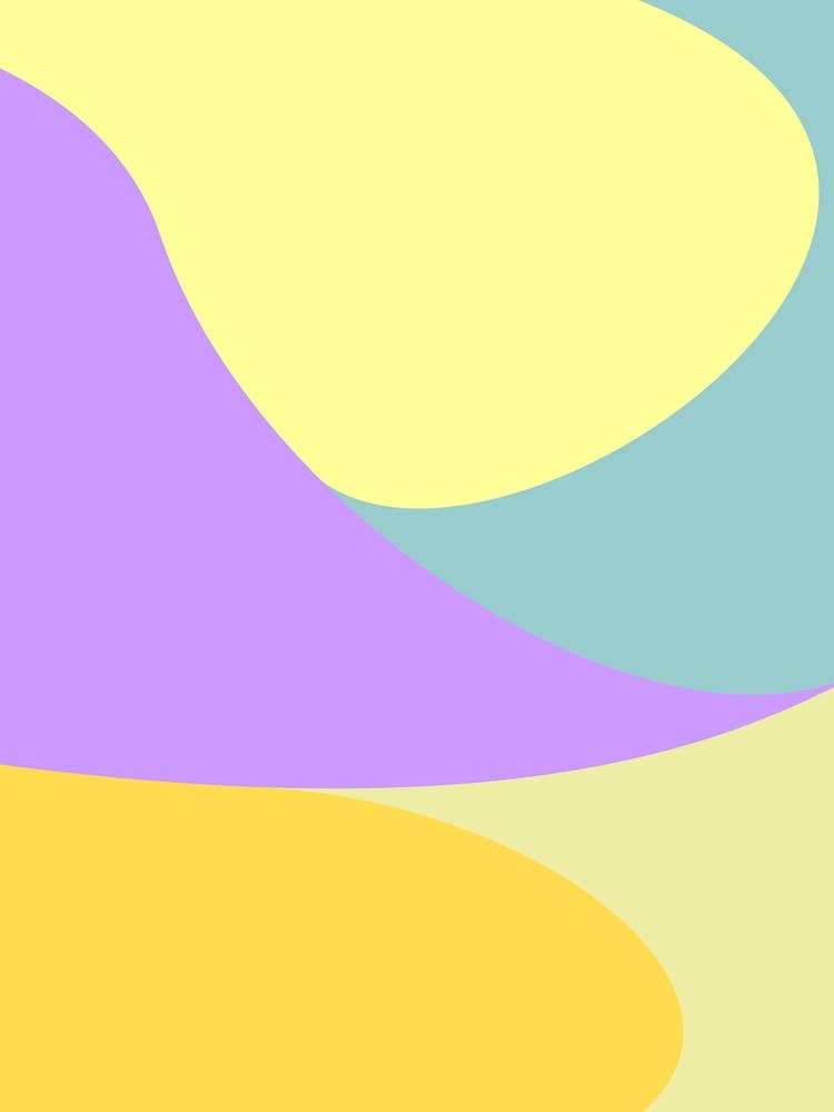 Soft Color Abstract Waves 3