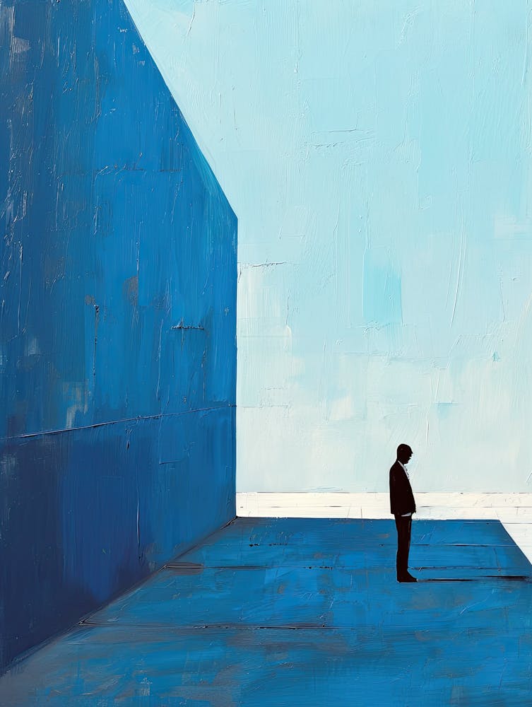 'Blue Wall' Minimalism