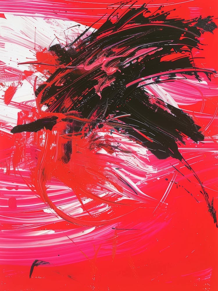 Abstract In Red And Black 2