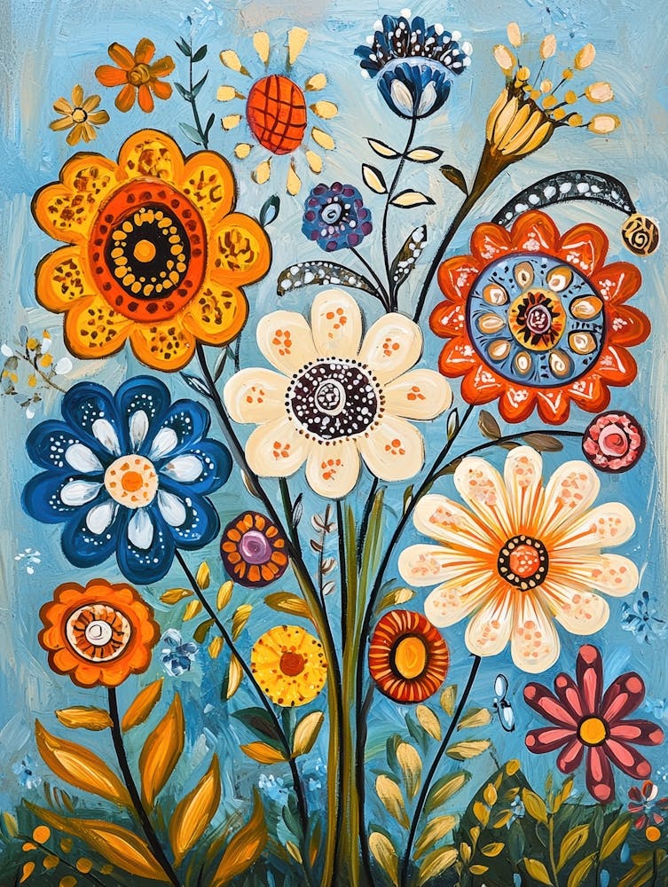 Colorful Flowers 10