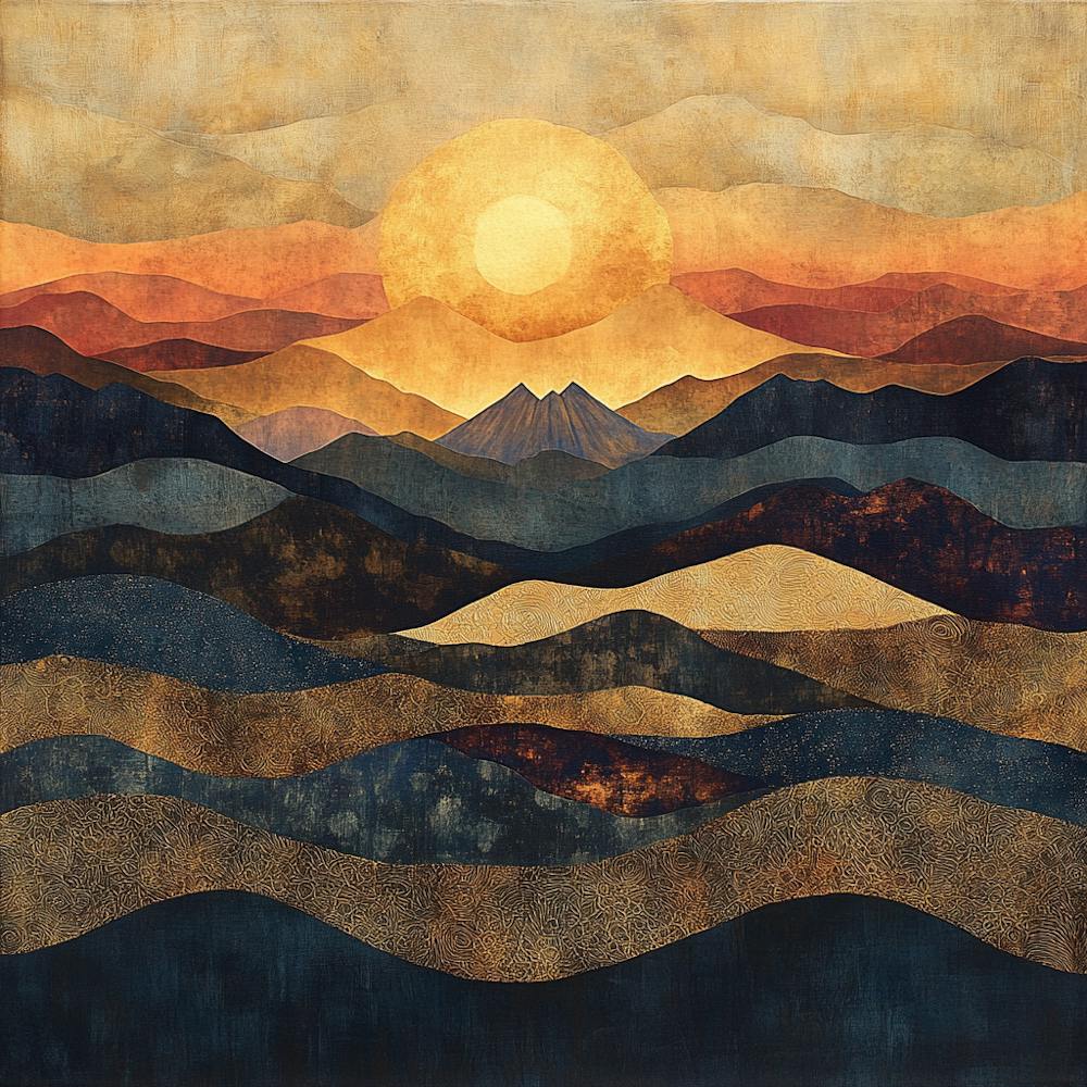 Sunset Canvas Print 2