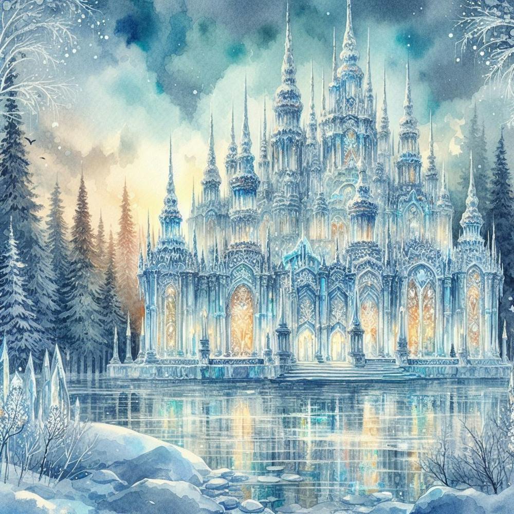 Winter Fairytale Castle