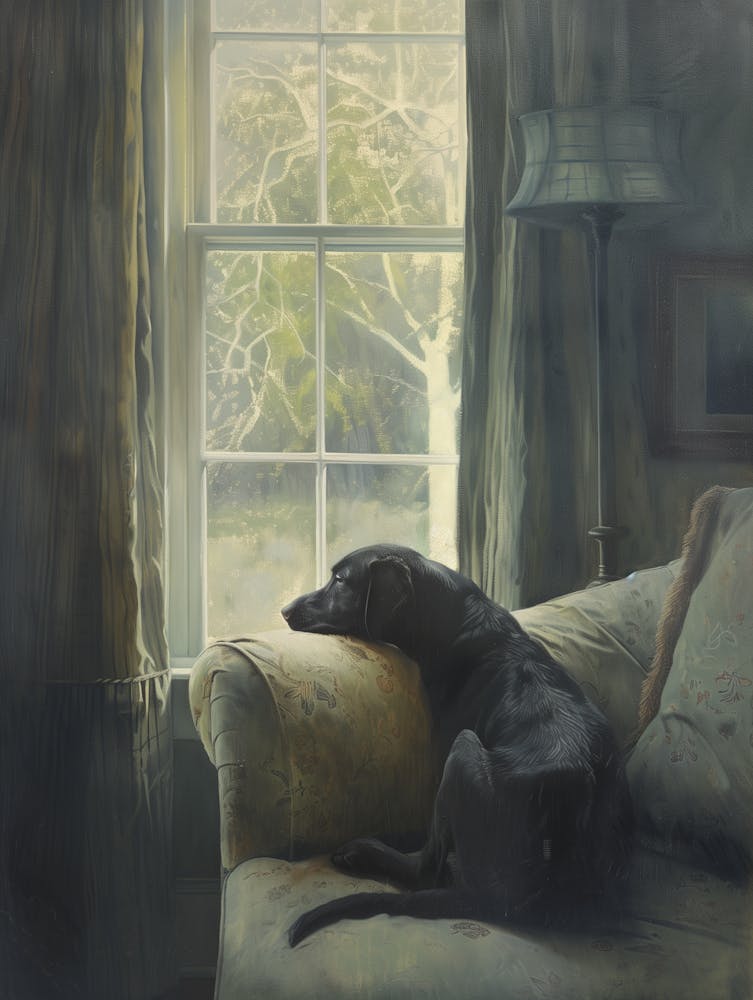 Dog In The Window