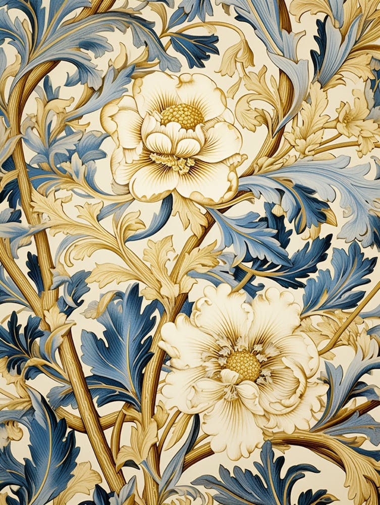 William Morris Tapete 74