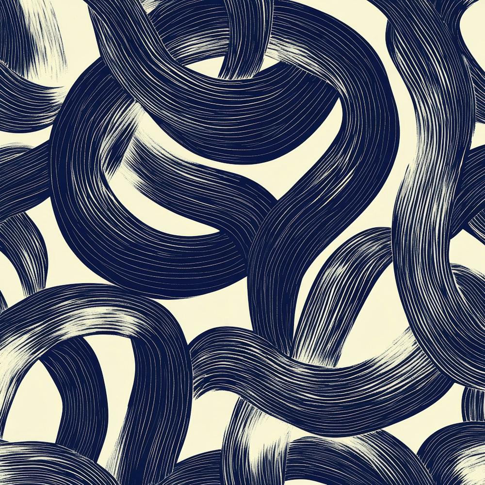 Black And White Swirls