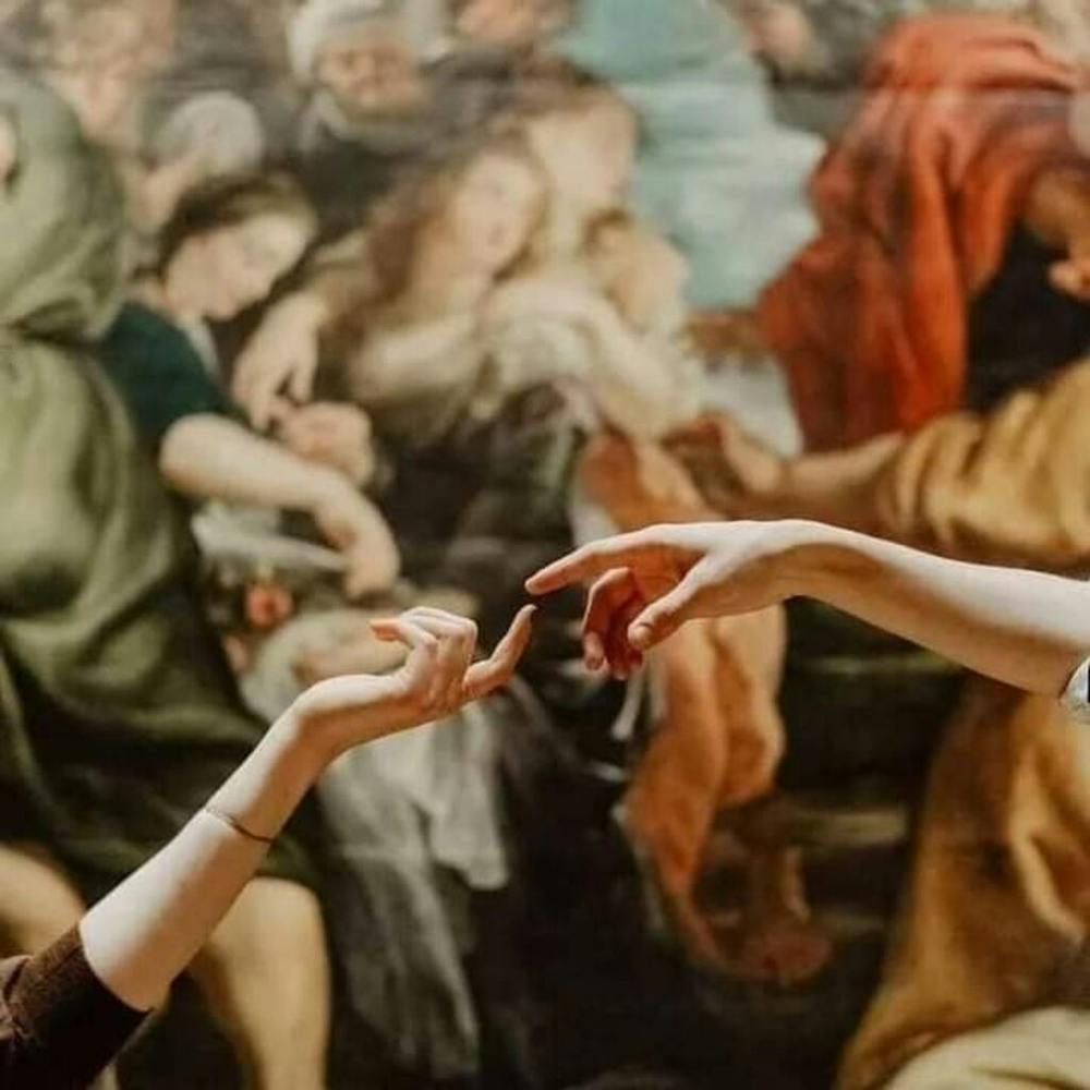 Of A Couple Holding Hands