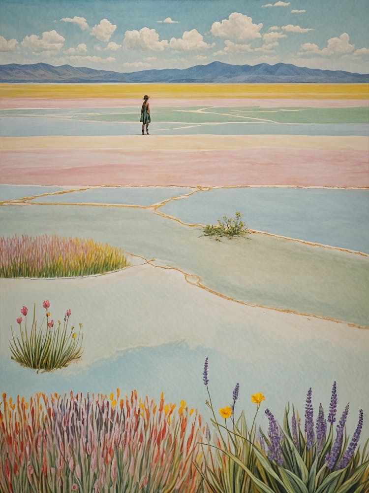 Rainbow Salt Flats