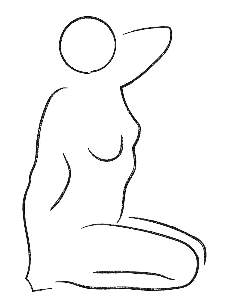 Sitting Nude 5