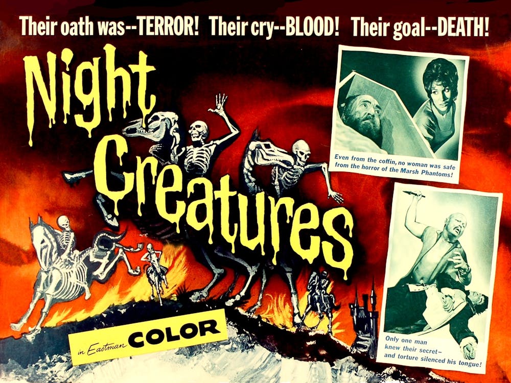 Horror Movie Poster, Night Creatures