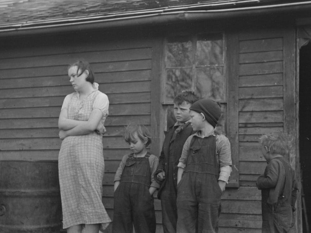 Untitled Photo, Possibly Related To Children Of Frank Moody, Miller Township, Woodbury County, Iowa