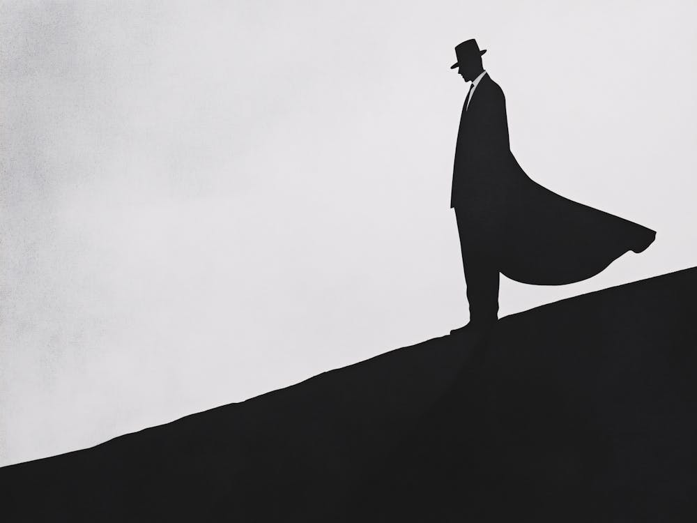 Silhouette Of A Man 8