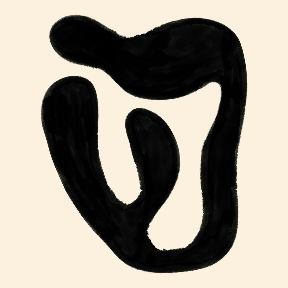 Organic Shape V Square