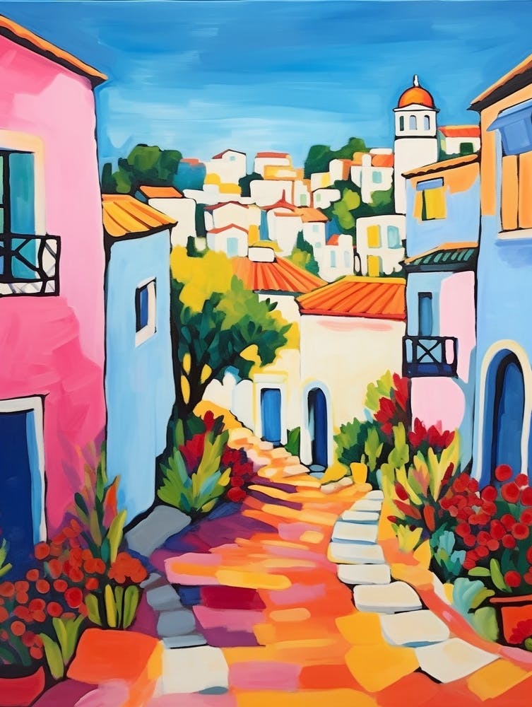 Lagos Portugal 4 Fauvist Painting
