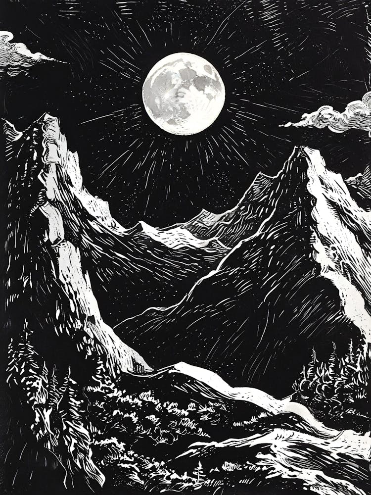 Moonlight In The Mountains 7