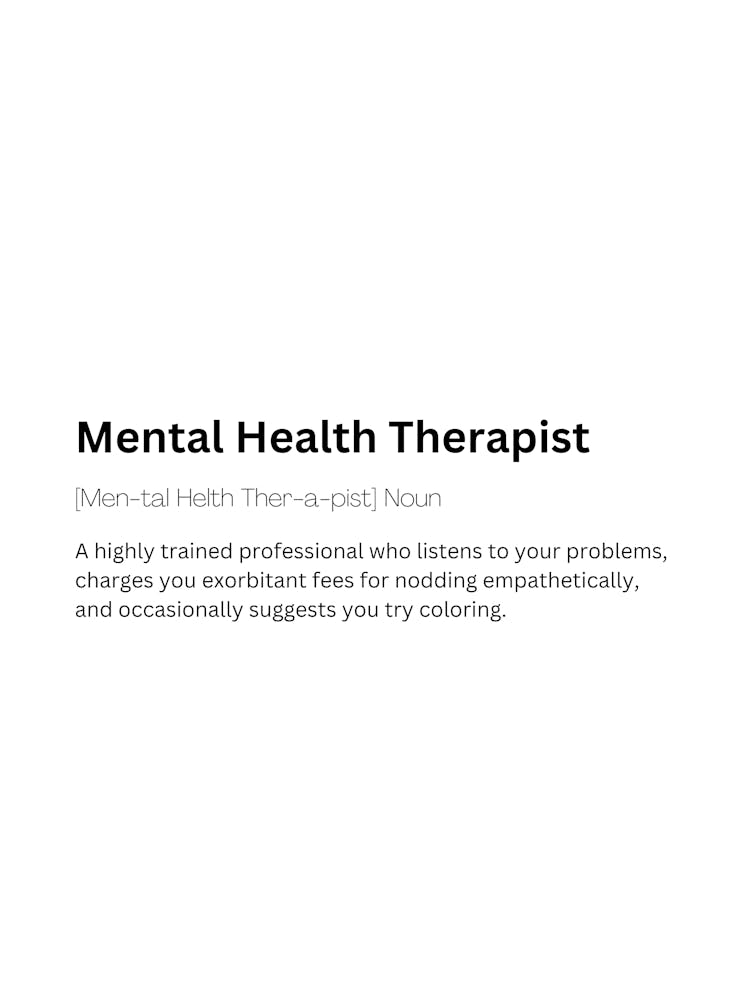 Mental Health Therapist Definition Meaning 1