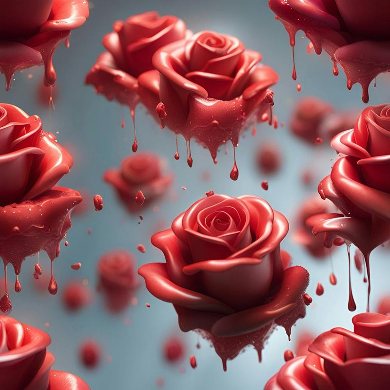Red Roses Falling From The Sky
