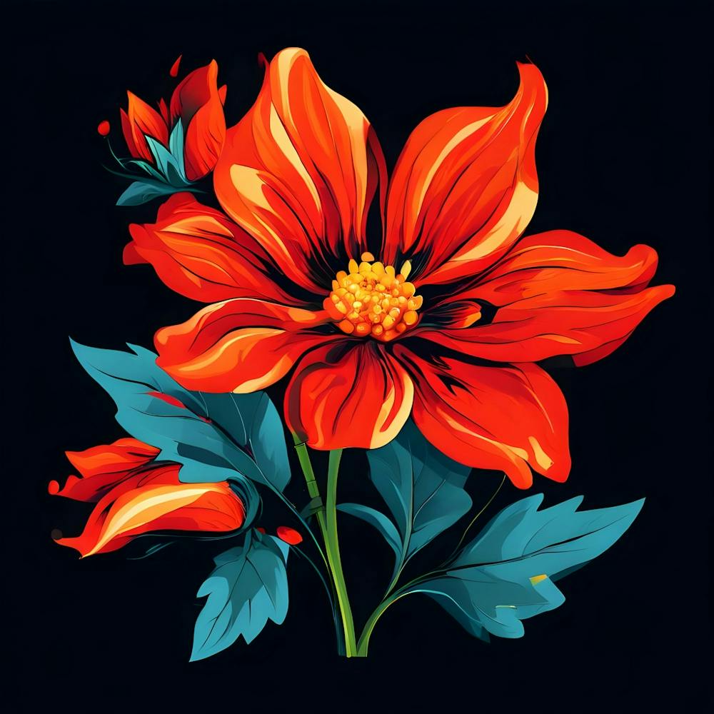 Dahlia Flower 4
