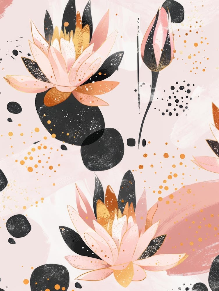 Lotus Flower Pattern