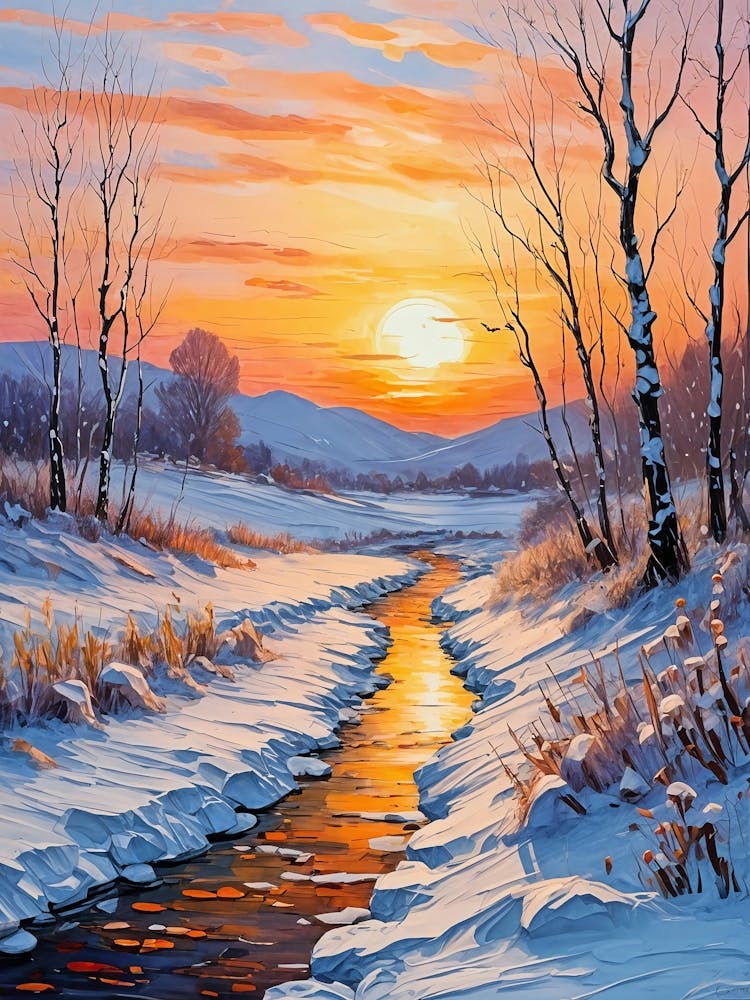Winter Sunset no2 1