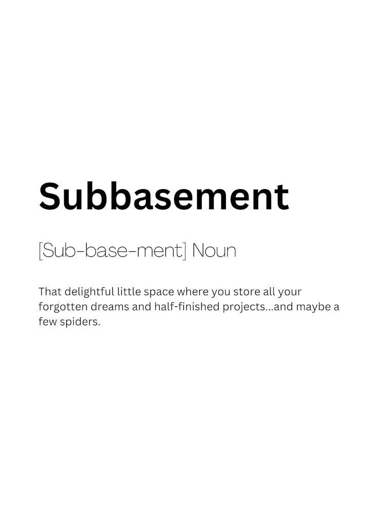 Subbasement Definition Meaning
