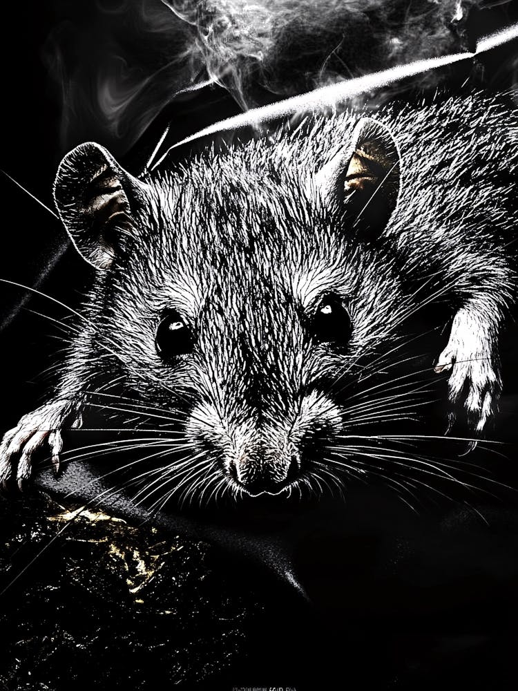 Rat In Smoke
