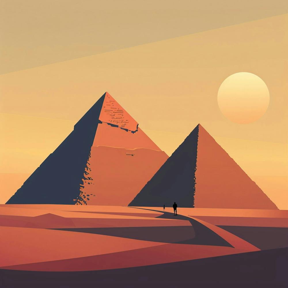 A Pyramids Of Giza Minimal Illustration 1719955350 1