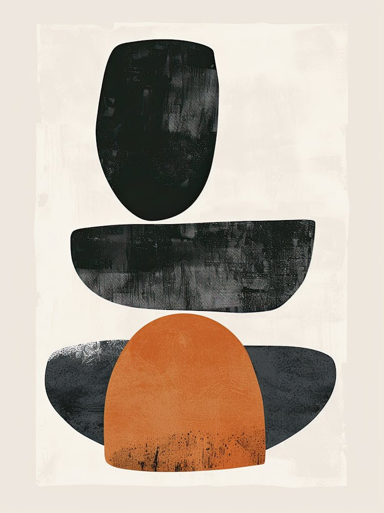 Geometric Collapse Bauhaus Minimalist