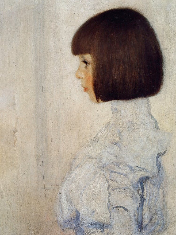 Helene Klint Girl In A White Dress