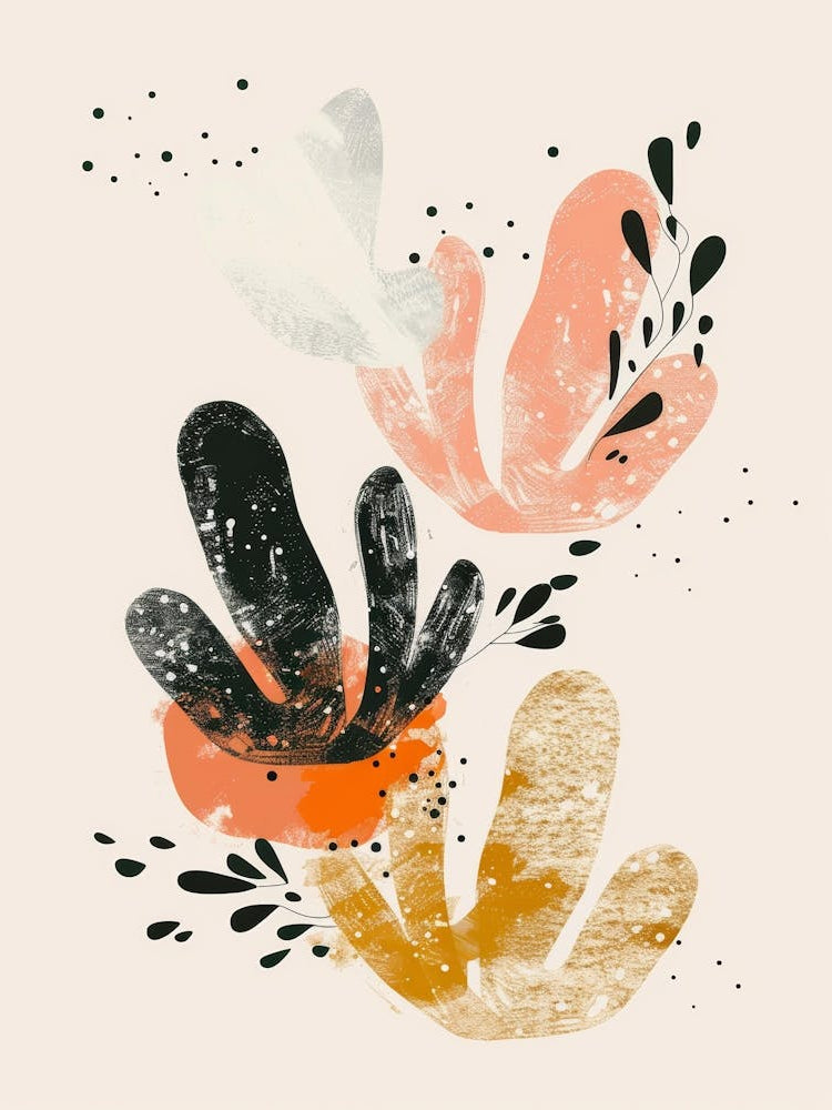 Abstract Floral Painting 17