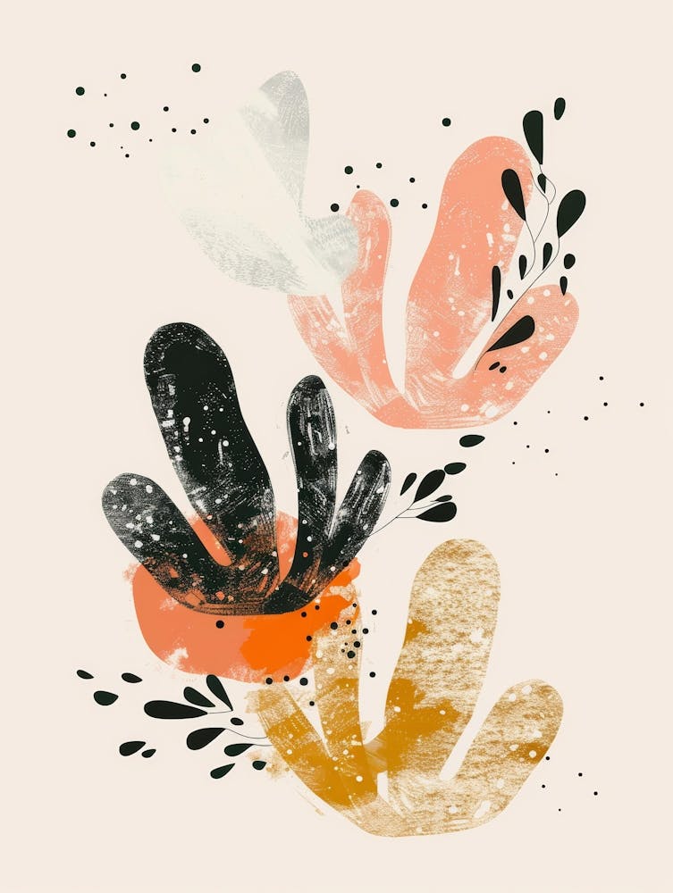 Abstract Floral Painting 17