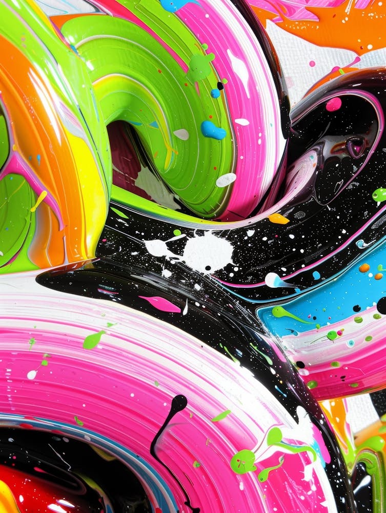Colorful Splatters 1