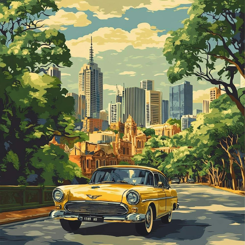 Melbourne Stadtkunst