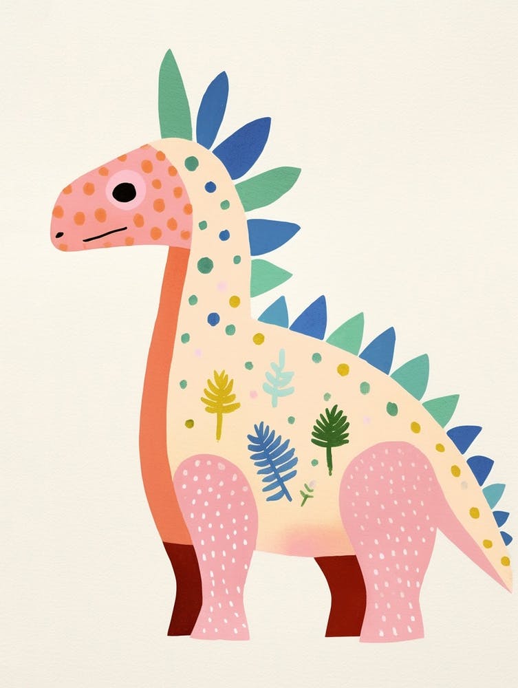 Nursery Dinosaur Art Ankylosaurus 5