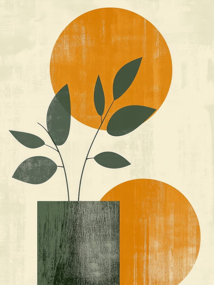 'Plants In A Vase' 1