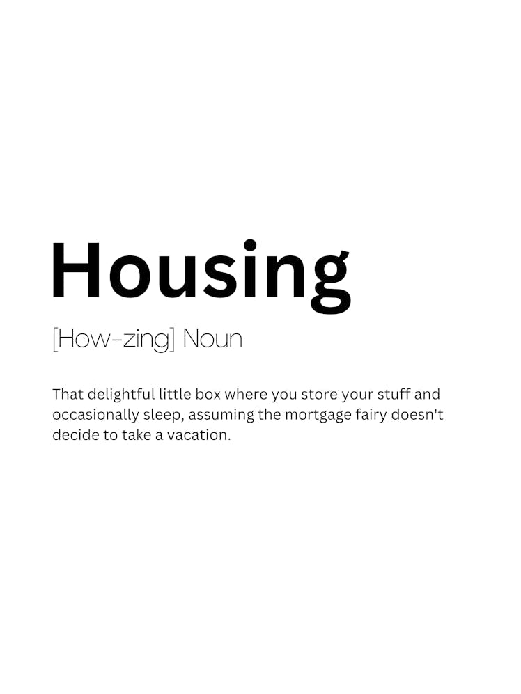 Housing Definition Meaning 1