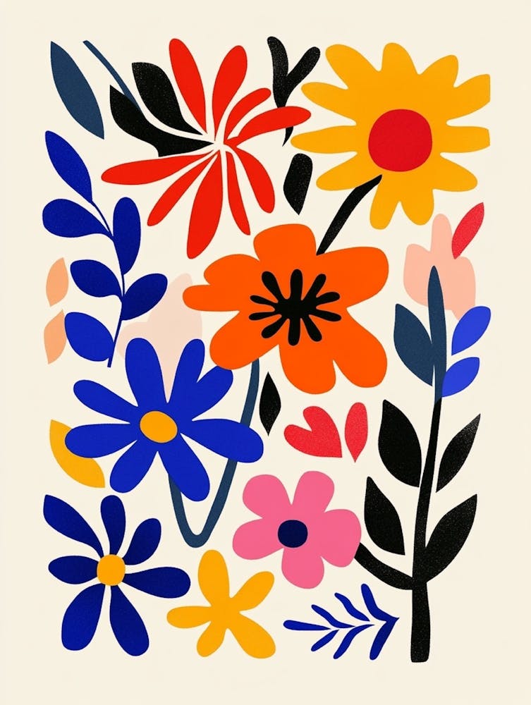 Abstract Floral Painting 2