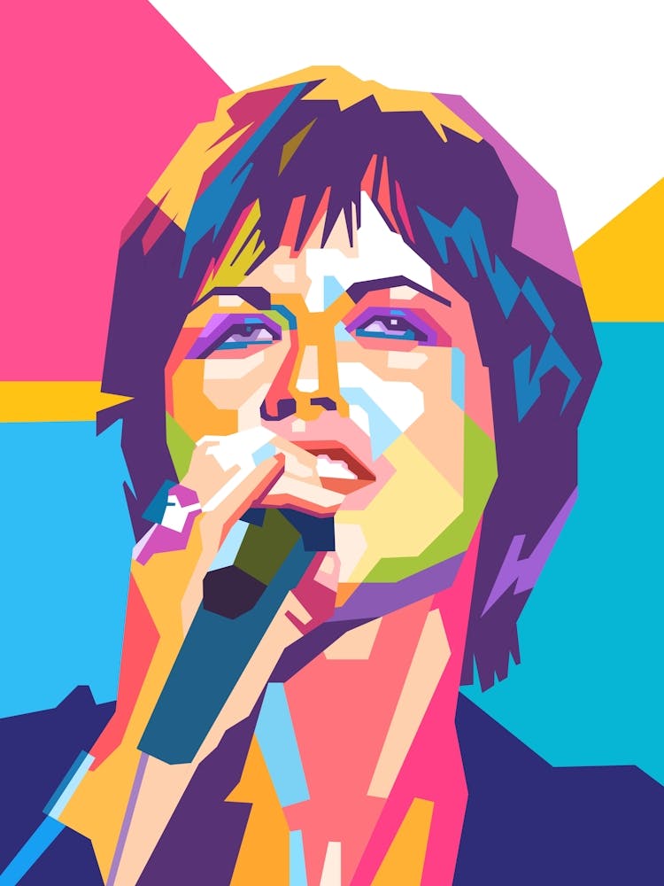 Dolores O'Riordan wpap art