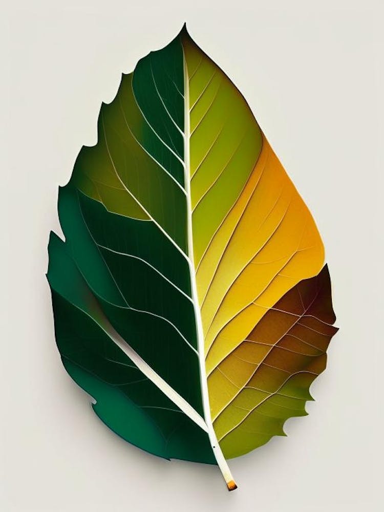 Birch Leaf Vibrant Inspired
