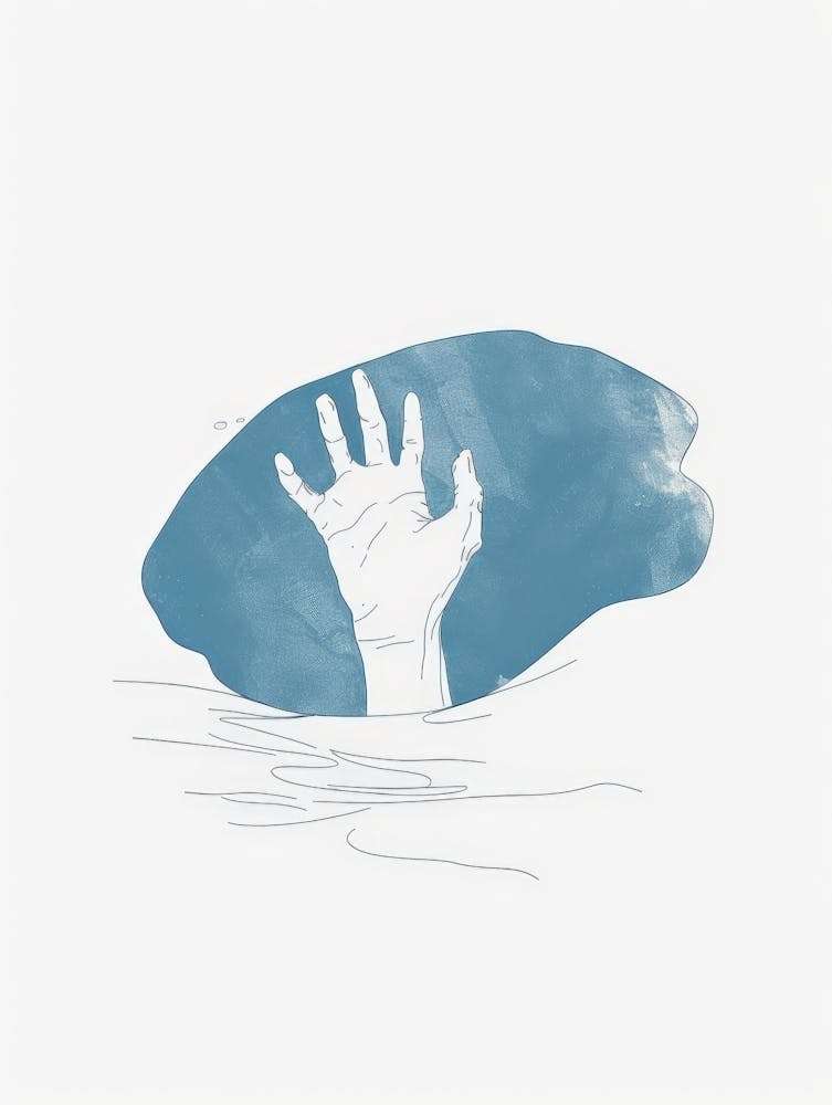Hand In The Water