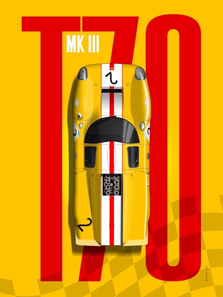 Lola T70 No.2 BOAC Top Tribute