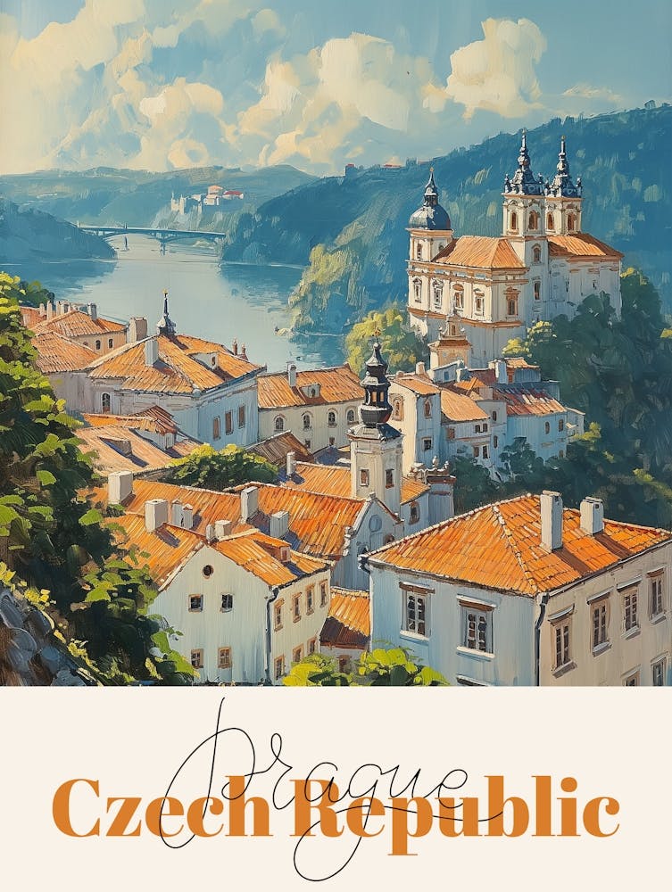 Prague, Czech Republic Poster