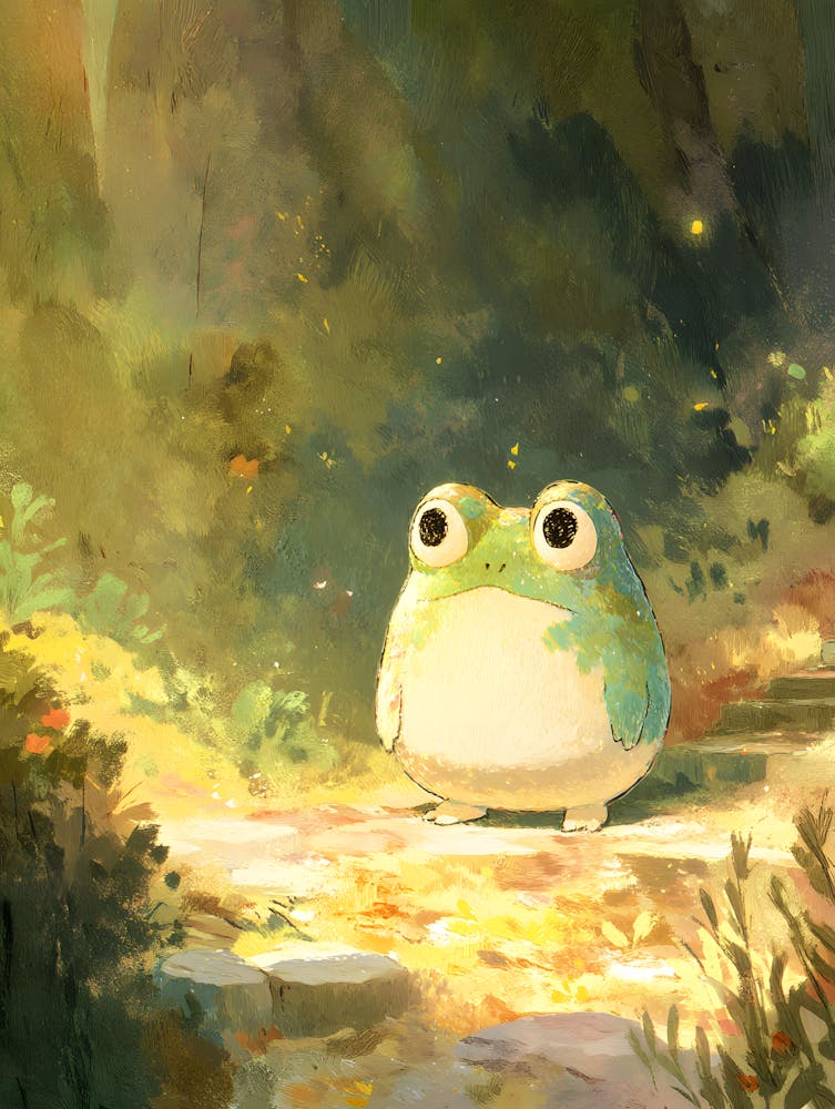 Frog In The Forest 7