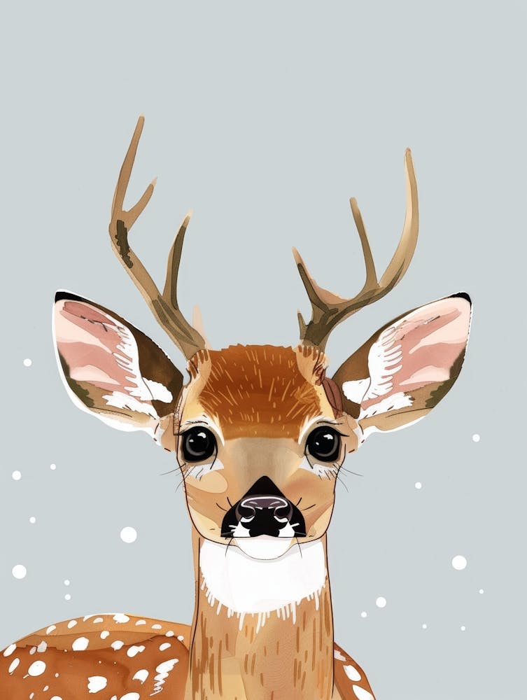 Deer Illustration 2551